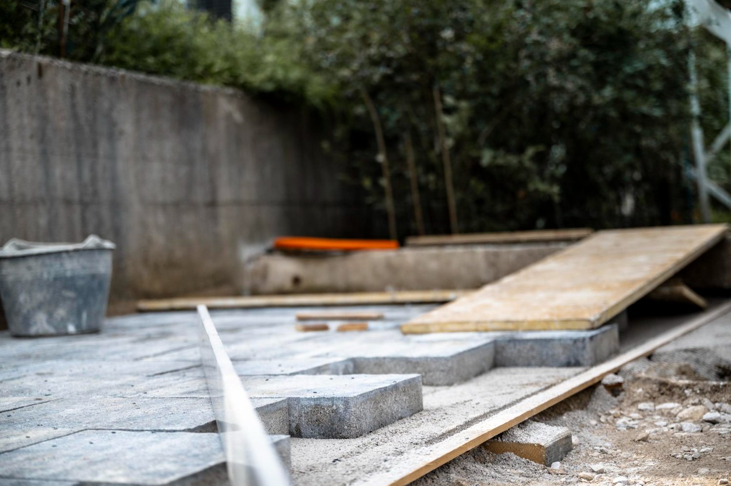 Backyard Concrete Projects That Need a Line Pump
